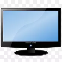 电视杂文艺术剪贴画-液晶显示器png图像-空若网 电视杂文艺术剪贴画-液晶显示器png图像-空若网