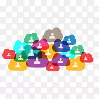 信息图形adobe插图图标.云化身-空若网 信息图形adobe插图图标.云化身-空若网