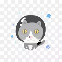 猫卡通胡须.卡通空间-空若网 猫卡通胡须.卡通空间-空若网
