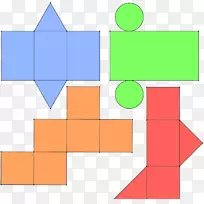 二渣纸模型面积数学长方体数学-空若网 二渣纸模型面积数学长方体数学-空若网