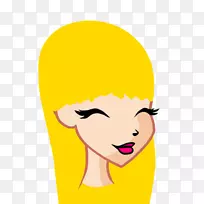 鼻子、发色、面颊、眉毛.女孩的发型-空若网 鼻子、发色、面颊、眉毛.女孩的发型-空若网