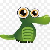 鳄鱼动画剪贴画.鳄鱼-空若网 鳄鱼动画剪贴画.鳄鱼-空若网