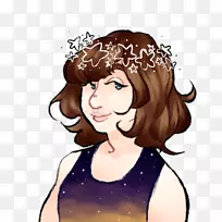 棕色头发,黑色头发,鼻子,长发-空若网 棕色头发,黑色头发,鼻子,长发-空若网