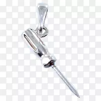 魅力和吊坠,身体珠宝,银-银-空若网 魅力和吊坠,身体珠宝,银-银-空若网