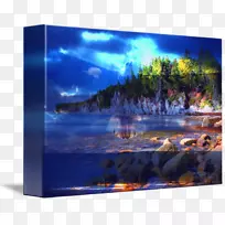 彩绘电视画框-空若网 彩绘电视画框-空若网