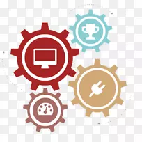 WordPress数字营销博客网站教师-彩色齿轮-空若网 WordPress数字营销博客网站教师-彩色齿轮-空若网