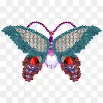 对称粉红m创意-钻石蝴蝶-空若网 对称粉红m创意-钻石蝴蝶-空若网