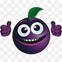 水果普通李夹艺术-微笑蓝莓-空若网 水果普通李夹艺术-微笑蓝莓-空若网