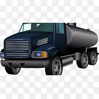 油罐车皮卡夹艺术卡车-空若网 油罐车皮卡夹艺术卡车-空若网