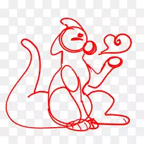 脊椎动物白色手指夹艺术-吹吻-空若网 脊椎动物白色手指夹艺术-吹吻-空若网