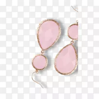 耳环体珠宝宝石粉红色m宝石-空若网 耳环体珠宝宝石粉红色m宝石-空若网