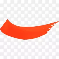 水彩画-橙色笔画-空若网 水彩画-橙色笔画-空若网