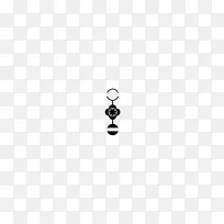 耳环体首饰白色字体-空若网 耳环体首饰白色字体-空若网