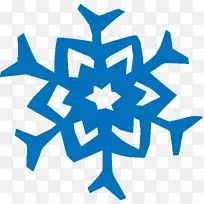网页博客雪花剪贴画-蓝色雪-空若网 网页博客雪花剪贴画-蓝色雪-空若网