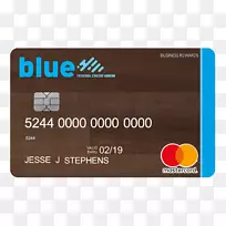 借记卡材料品牌信用卡-名片蓝色-空若网 借记卡材料品牌信用卡-名片蓝色-空若网