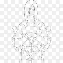 手指线艺术白色卡通素描线艺术画-空若网 手指线艺术白色卡通素描线艺术画-空若网