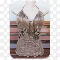 短上衣颈青铜人背钩针-钩针-空若网 短上衣颈青铜人背钩针-钩针-空若网