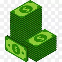 绘制钞票动画9-绿色卡通钞票-空若网 绘制钞票动画9-绿色卡通钞票-空若网