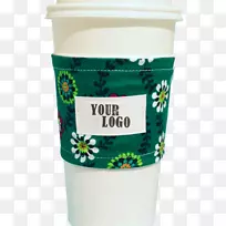 咖啡杯套筒塑料咖啡厅花盆-杯子-空若网 咖啡杯套筒塑料咖啡厅花盆-杯子-空若网