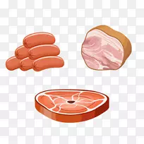 凡达德拉火腿博洛尼亚香肠牛排卡通火腿肠-空若网 凡达德拉火腿博洛尼亚香肠牛排卡通火腿肠-空若网