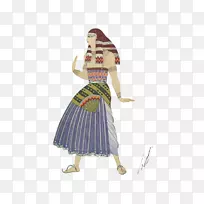 艺术装饰时尚插图.古埃及手绘壁画-空若网 艺术装饰时尚插图.古埃及手绘壁画-空若网