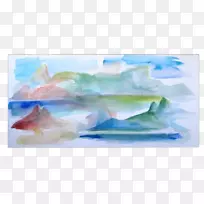 水彩画鱼画-空若网 水彩画鱼画-空若网