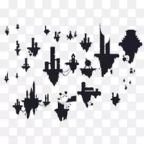 白色字体-浮动城堡-空若网 白色字体-浮动城堡-空若网