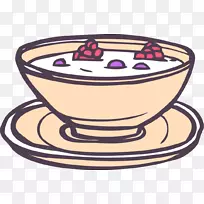 奥格里斯剪贴画-卡通手绘线水果酸奶-空若网 奥格里斯剪贴画-卡通手绘线水果酸奶-空若网