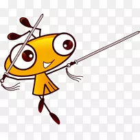 昆虫传粉器卡通剪贴画昆虫-空若网 昆虫传粉器卡通剪贴画昆虫-空若网