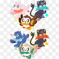 卡通动物线剪贴画线-空若网 卡通动物线剪贴画线-空若网