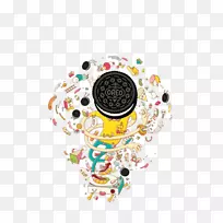 奥利奥广告插画平面设计-奥利奥-空若网 奥利奥广告插画平面设计-奥利奥-空若网