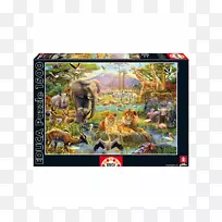 狮子拼图游戏雨林丛林动物狮子-空若网 狮子拼图游戏雨林丛林动物狮子-空若网