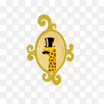 动物字体-长颈鹿纹理-空若网 动物字体-长颈鹿纹理-空若网