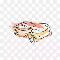 跑车画线艺术.汽车轮廓-空若网 跑车画线艺术.汽车轮廓-空若网