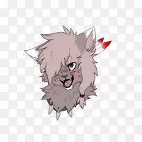 胡须猫鼻子卡通狗猫-空若网 胡须猫鼻子卡通狗猫-空若网