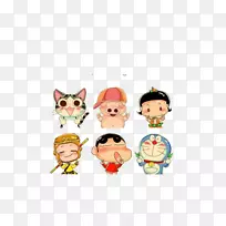 卡通动物元素-空若网 卡通动物元素-空若网