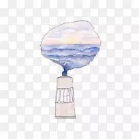 水彩画艺术壁纸天空牙膏-空若网 水彩画艺术壁纸天空牙膏-空若网