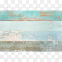 绿松石长方形天空贴纸-空若网 绿松石长方形天空贴纸-空若网