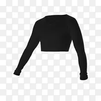 袖子t恤裁剪上衣-扩音器女-空若网 袖子t恤裁剪上衣-扩音器女-空若网