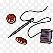 缝纫针按钮.按钮和针尖-空若网 缝纫针按钮.按钮和针尖-空若网