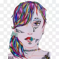 鼻画艺术.鼻子-空若网 鼻画艺术.鼻子-空若网