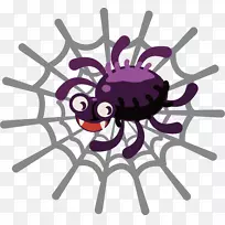卡通蜘蛛-空若网 卡通蜘蛛-空若网