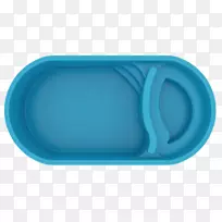 塑料绿松石餐具.设计-空若网 塑料绿松石餐具.设计-空若网