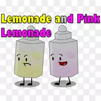 材料剪贴画-粉红色柠檬水-空若网 材料剪贴画-粉红色柠檬水-空若网