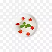 冰淇淋明胶甜点草莓奶油-空若网 冰淇淋明胶甜点草莓奶油-空若网