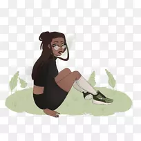 智人手指人类行为卡通-忧郁-空若网 智人手指人类行为卡通-忧郁-空若网