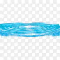 蓝色底水涟漪-空若网 蓝色底水涟漪-空若网