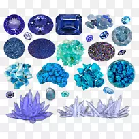 宝石绿松石蓝珠项链-宝石-空若网 宝石绿松石蓝珠项链-宝石-空若网