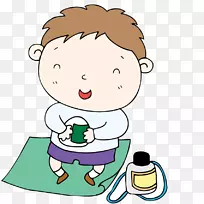 儿童剪贴画-快乐的孩子-空若网 儿童剪贴画-快乐的孩子-空若网