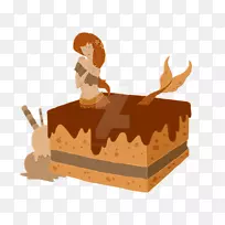 巧克力蛋糕托-m剪贴画-巧克力蛋糕-空若网 巧克力蛋糕托-m剪贴画-巧克力蛋糕-空若网